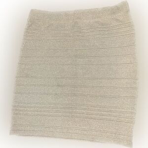 3 FOR $15 🙌🏼 Extra Small XS Charlotte Russe Metallic Gold Pull On Mini Skirt